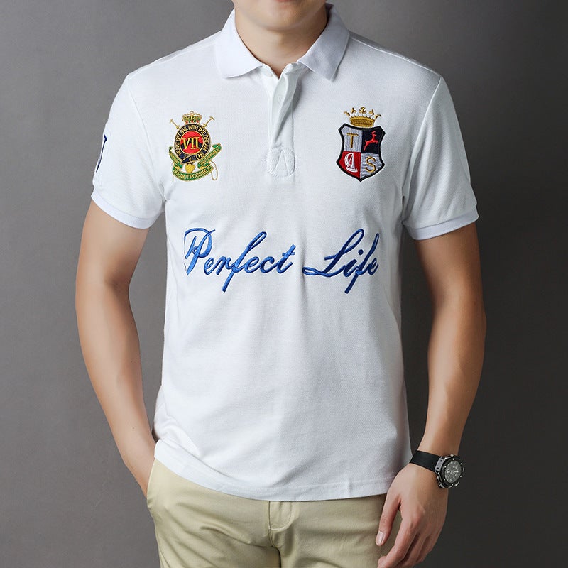 TS Short Sleeves Concise TS Polo Flagship Store For Men and Women - Image 3
