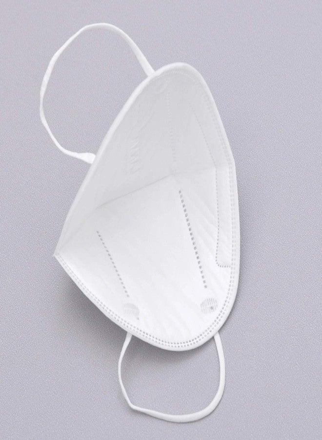 Bildos Non-Woven Fabric Reuseable N95 Face Mask (White, Without Valve, Pack of 10) for Unisex - Image 3