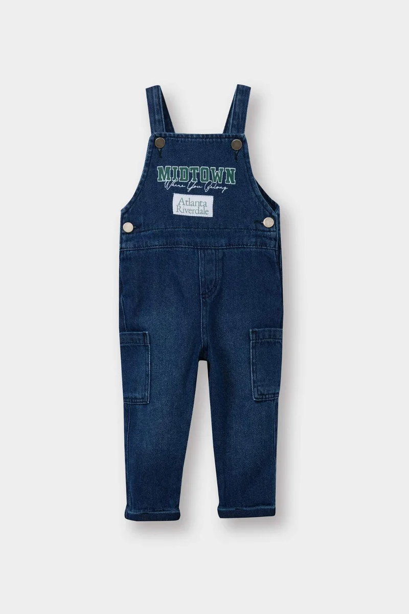ديفاكتو Baby Boy Denim Jumpsuit