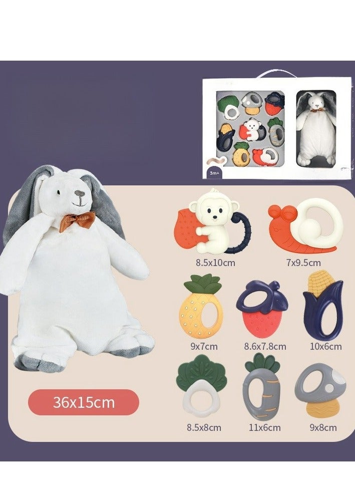 Ringing Bell Cute Chicken Newborn Baby Toy Gift Box Set  - Image 1