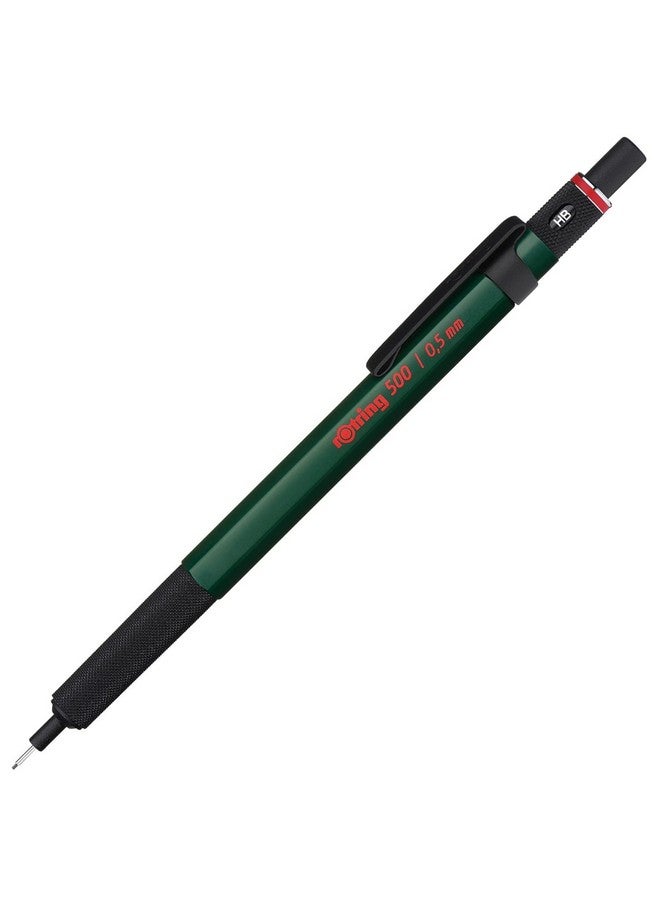 Rotring 500 Mechanical Pencil, Green Barrel, 0.5Mm - Image 1