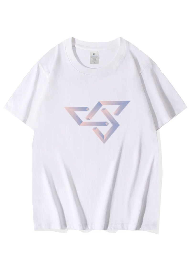 NIBEMINENT SEVENTEEN Printed Cotton Short Sleeves T-Shirt 