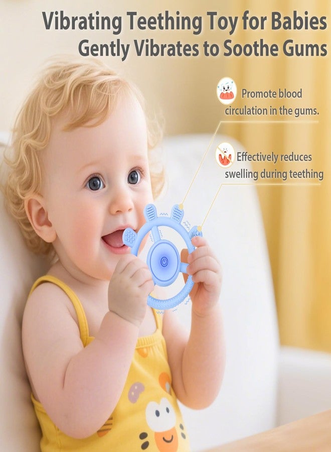 Joyreal Vibrating Teether for Baby, Sensory Chew Toys for Autistic Children & Teething Toys for Babies 6-18 Months, USB Chargeable & 3X Vibration Settings. Toddler Travel Essential, Autism Sensory Products - Image 4