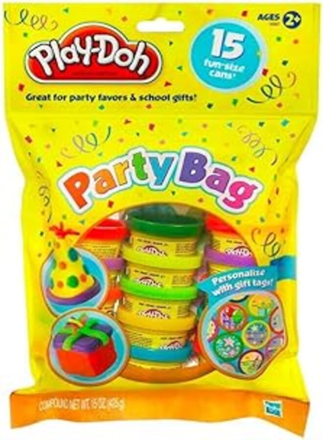 Play-Doh Party Bag Dough, 15 Count (Assorted Colors)
