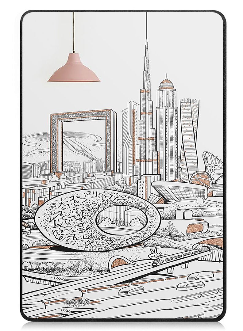 Theodor Protective Flip Case For Realme Pad 2 With Trifold Stand Auto Wake Sleep Shockproof Cover I'm original - Image 1