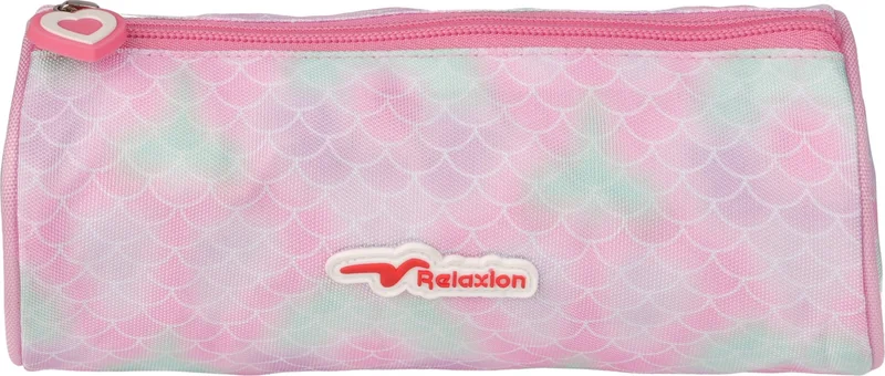 ريلاكسن Imported Luxury Cat Patterned Triple School Bag Lunch Pencil Case 1471 3-Pack