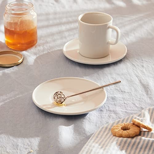 Alessi "acacia" Honey Dipper in 18/10 Stainless Steel Mirror Polished, Silver - Image 4