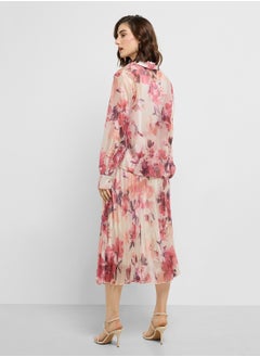 ELLA Printed Shirt & Skirt Set  - Image 2
