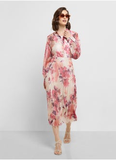 ELLA Printed Shirt & Skirt Set  - Image 5