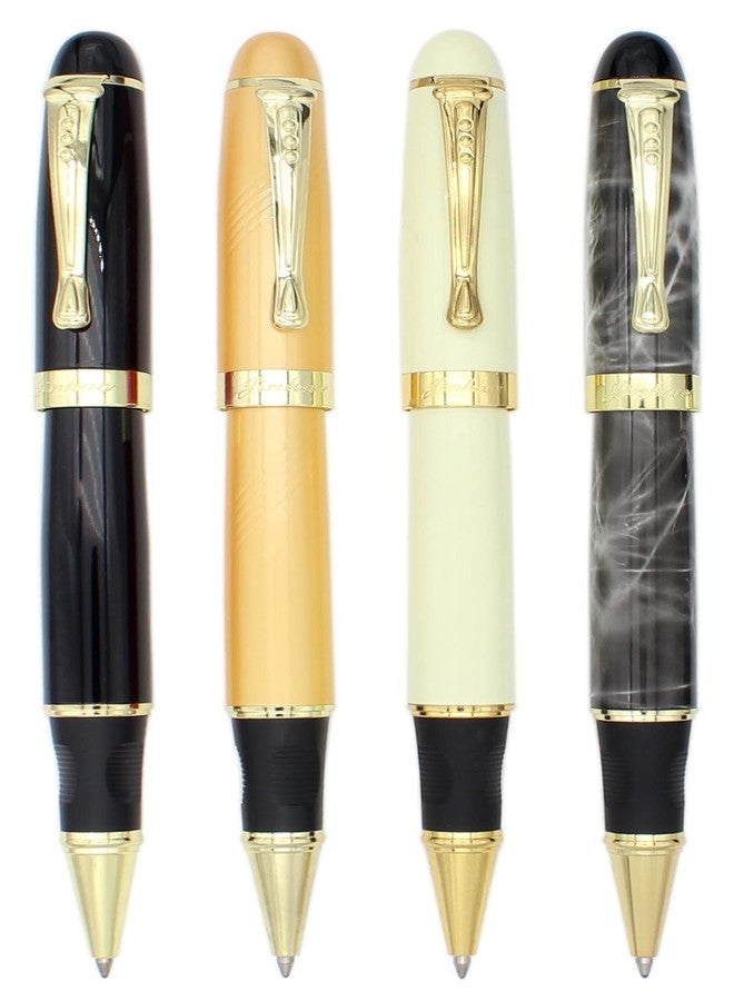 Gullor 4 Pieces Jinhao 450 Rollerball Pen in 4 Colors, Multicolor A - Image 1