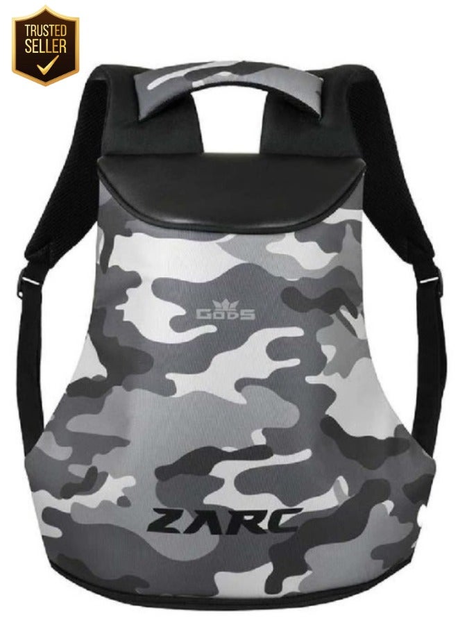 ZARC Laptop Bag - 22L Anti-Theft Tech Backpack | Quick Access Multi-Pockets 15.6-inch Premium Travel Backpack for Men and Women | College, Office, Luggage-Friendly Bag with 180 Degree Opening Design