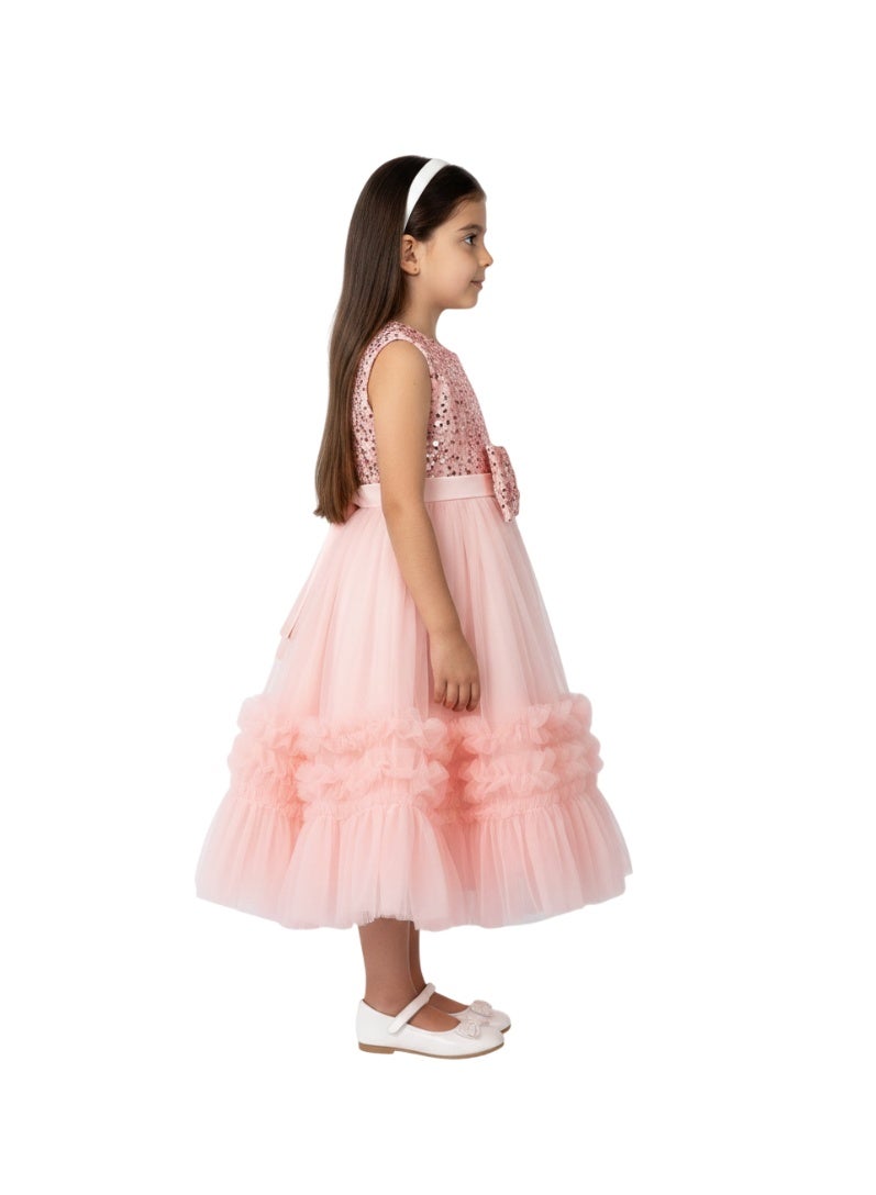 D'Daniela Flared Tutu Dress - Pink - Image 2
