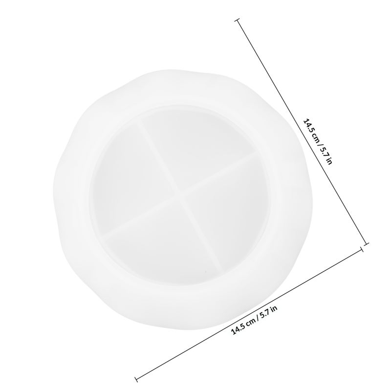 🍽️ قالب صنع صواني فواكه من السيليكون الغذائي مرن ومتين للاستخدام اليدوي - Image 2