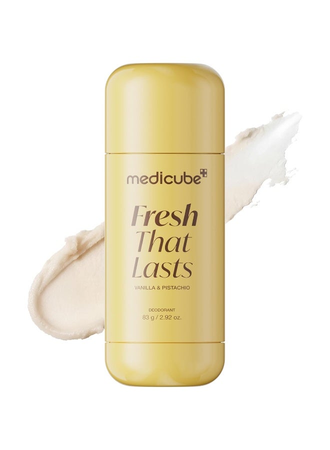 Medicube Kojic Acid & Turmeric Aluminum-Free Deodorant for Women & Men | Vanilla & Pistachio Perfumed Stick - All-Day Odor Protection, Underarm Brightening Care, Korean Skincare, 2.92 oz. - Image 1