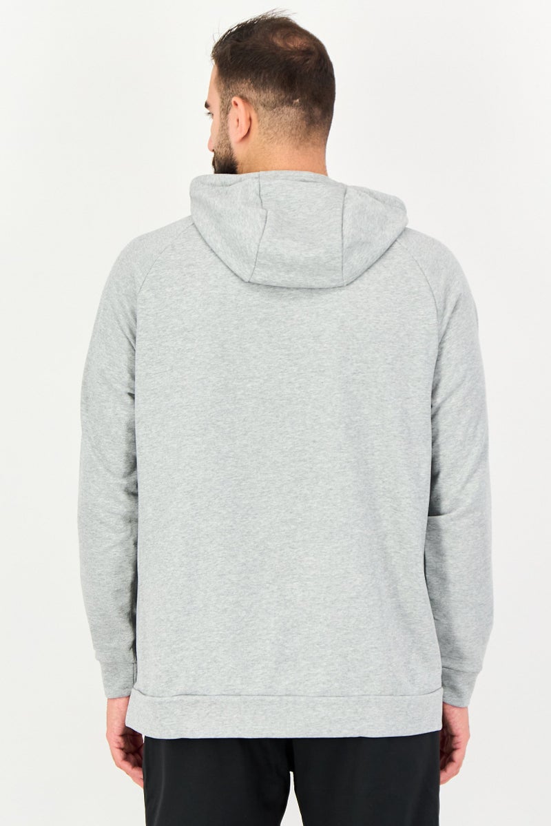 Nike Kids Boy Sportswear Fit Outdoor Hoodie, Grey - Image 3