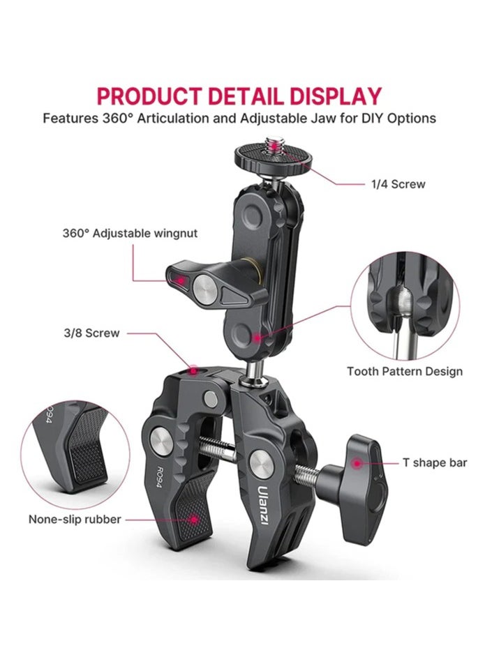 Ulanzi Ulanzi R094 Multi-Functional Super Clamp  - Image 1