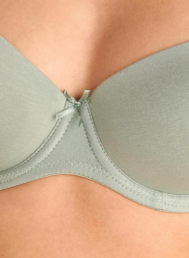 Splash FAV Bow Accent Bra with Hook and Eye Closure - Image 3