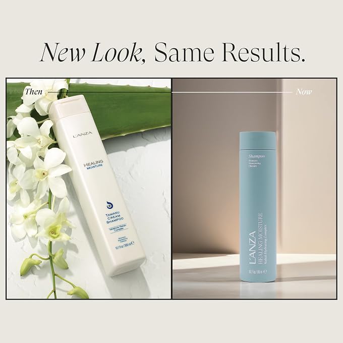 L'anza Healing Moisture Tamanu Cream Shampoo Cleans, Moisturises and Refreshes Dry and Coarse Hair, Rich with Tahitian Tamanu Nut Oil, Sulfate-free, Paraben-free, Gluten-free Formula (10.1 Fl Oz) - Image 2