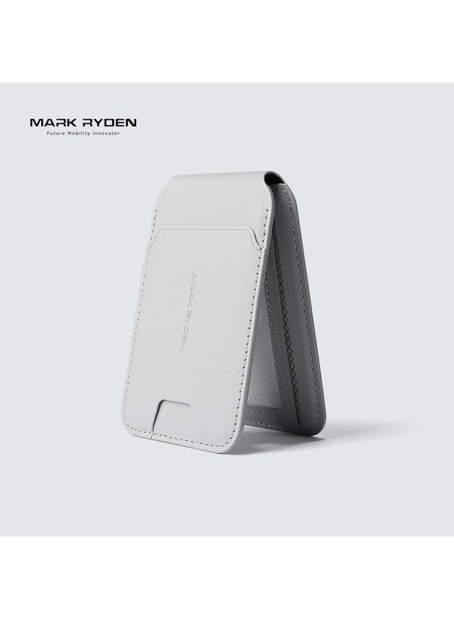 Mark Ryden Magsafe Magnetic Card Holder Stand Compatible With Iphone 12-17 Subway Bus Access Card Case - Image 1