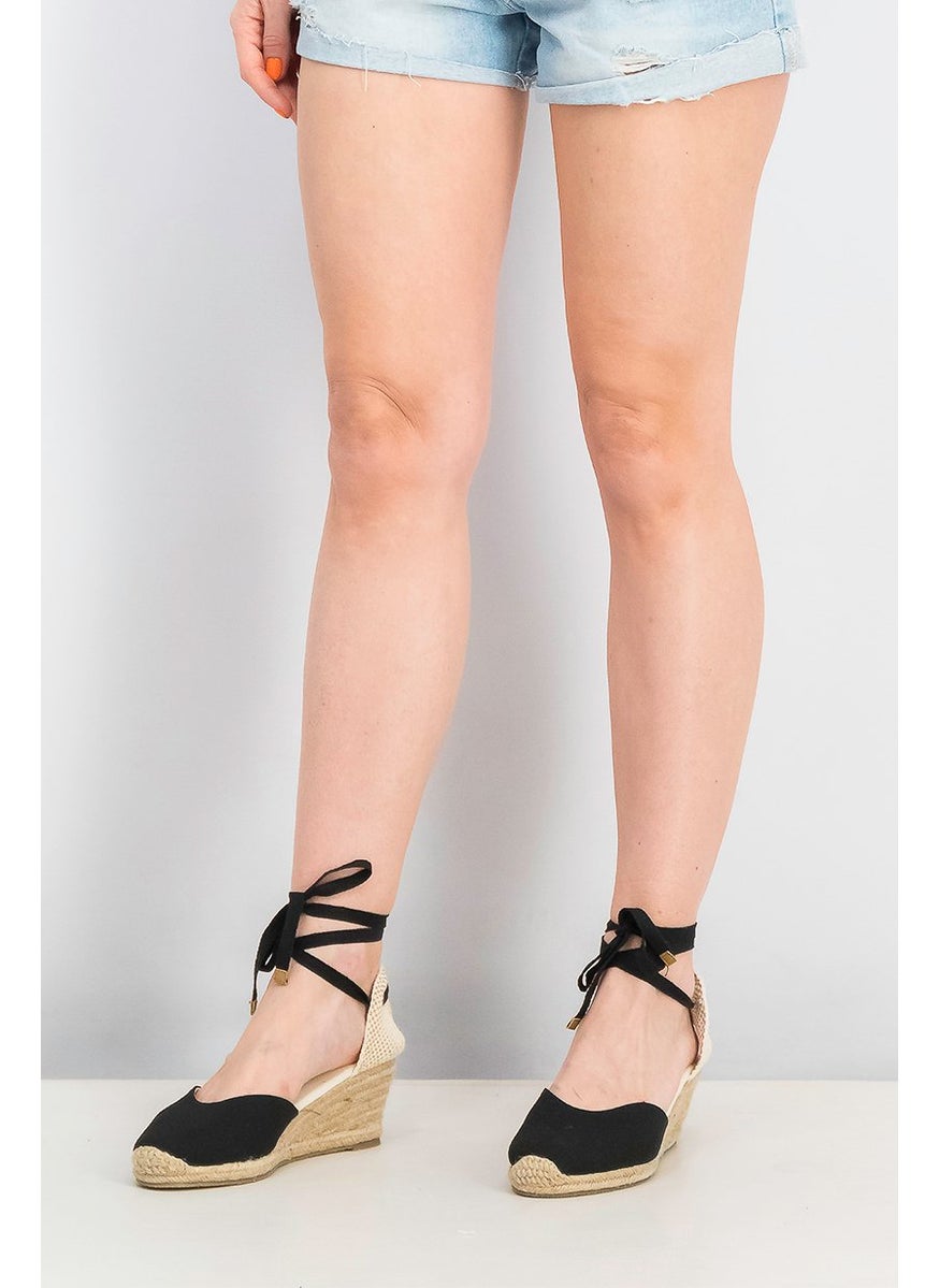 Tchibo - Women Tie Wedges, Black - Image 1