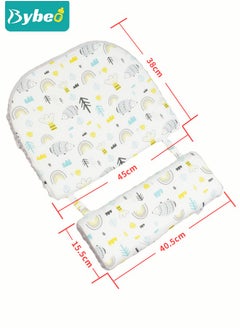 Baby Crib Wedge Pillow, Infant Nursing Pillows, Infant Sleeping Wedge Pillow Anti Vomit Milk Pillows 15-Degree Incline for Better Night's Sleep, Prevent Sliding - pzsku/Z3E93140AB045E6647148Z/45/_/1725420542/5f54b157-b203-4ea6-ab64-06aaf7cc1d2a