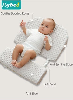 Baby Crib Wedge Pillow, Infant Nursing Pillows, Infant Sleeping Wedge Pillow Anti Vomit Milk Pillows 15-Degree Incline for Better Night's Sleep, Prevent Sliding - pzsku/Z3E93140AB045E6647148Z/45/_/1725420547/498f6520-2cf3-4fc0-bc97-2399b4506da8