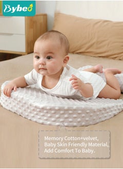 Baby Crib Wedge Pillow, Infant Nursing Pillows, Infant Sleeping Wedge Pillow Anti Vomit Milk Pillows 15-Degree Incline for Better Night's Sleep, Prevent Sliding - pzsku/Z3E93140AB045E6647148Z/45/_/1725420555/8fd14132-5b9b-469f-b0df-51cef94e3031