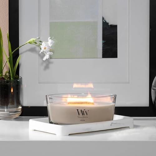 WoodWick Fireside™ Holiday Candle Gifts for Women and Men, 16 oz Ellipse Candle with Crackling Wick - Image 5