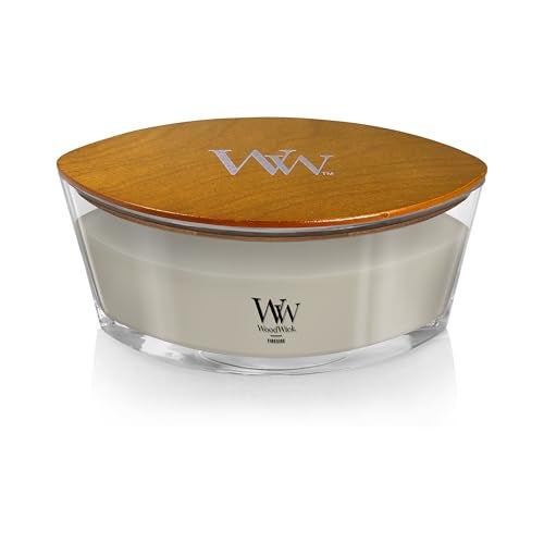 WoodWick Fireside™ Holiday Candle Gifts for Women and Men, 16 oz Ellipse Candle with Crackling Wick - Image 2