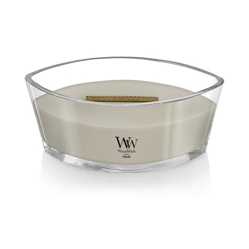 WoodWick Fireside™ Holiday Candle Gifts for Women and Men, 16 oz Ellipse Candle with Crackling Wick - Image 3