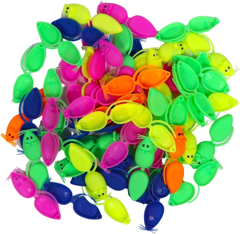 House Brand Mice Themed Plastic Keepsake Box for Baby Teeth  Fun and Easy Tooth Fairy Treasure  Teeth Storage Holder Baby First Lost Tooth Saver  Dental Office Giveaways Pack of 100 Assorted Mice Boxes - Image 3