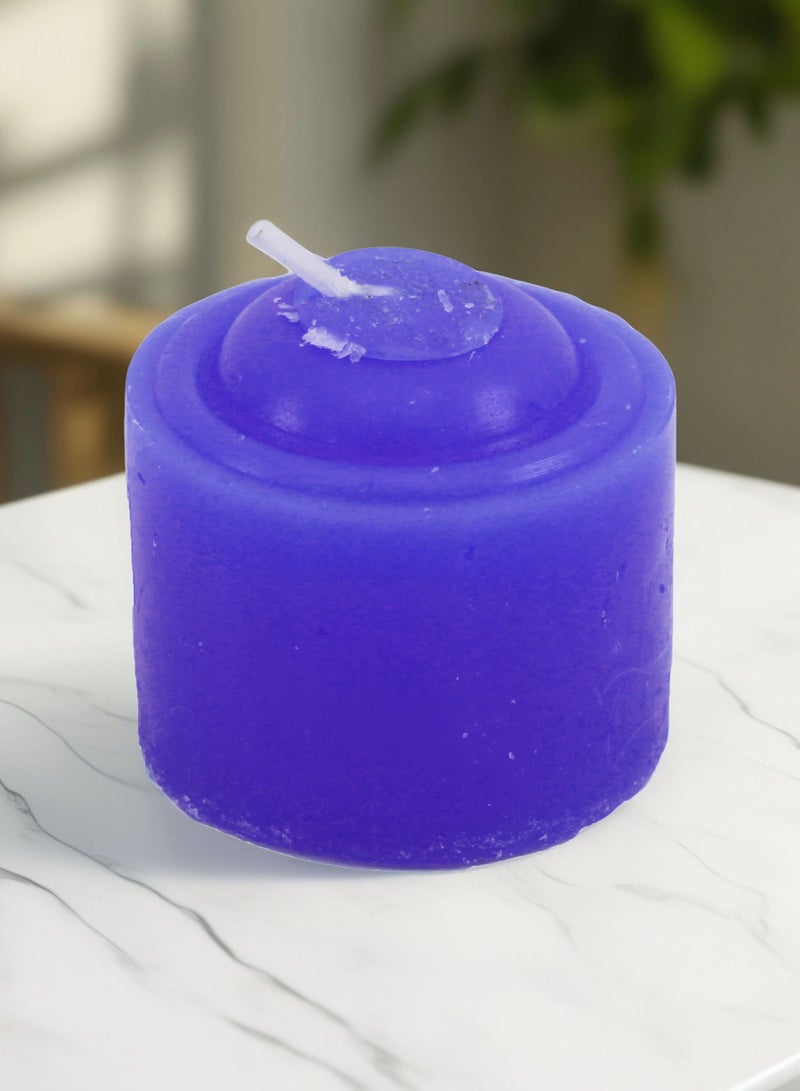 AL QADAH Scented Wax Tea Light Candles Smokeless, Long Burn Time, Pack of 4 Pcs | Lemon, Rose, Blueberry & Strawberry Fragrances | Perfect for Home, Weddings, and Home Decor  - Image 3