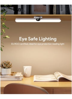 Y&D Large Under Cabinet Light with Digital Clock, 15.7 Inches 5W Wireless LED Closet Light, Rechargeable Dimmable 3 Colors Wall Mounted Reading for Kitchen Vanity Bed-Side Wardrobe  - Image 3