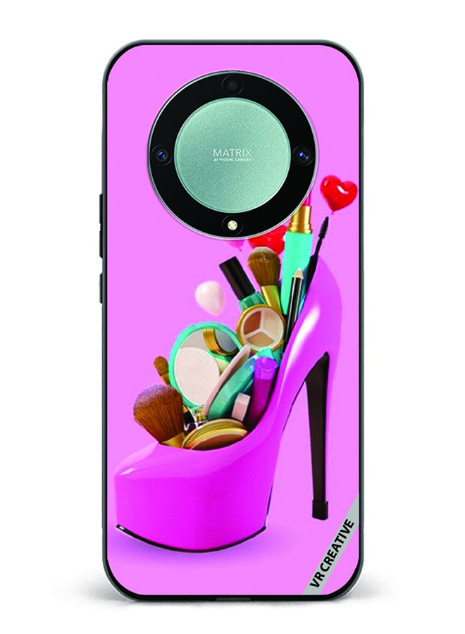 VR CREATIVE Protective Case Cover For Honor X9b Barbie Shoe Design Multicolour - Image 1