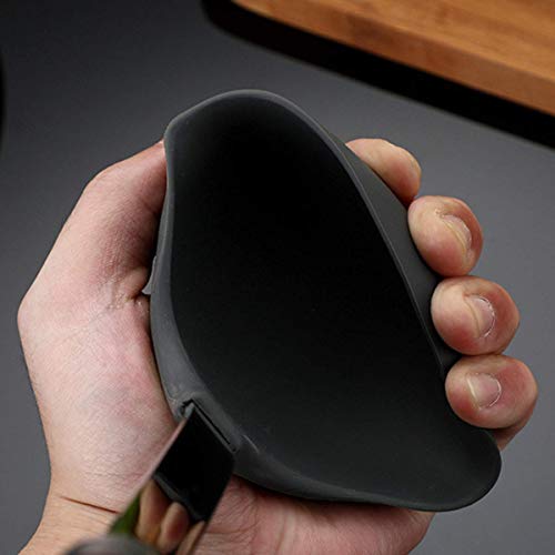 HEXONIQ® Silicone Large Ladle Spoons for Soup, Non Stick Kitchen Utensils with High Heat Resistant, BPA Free Perfect Kitchen Tools for Cooking, Stirring, Serving Soups (Ladle) - Image 5