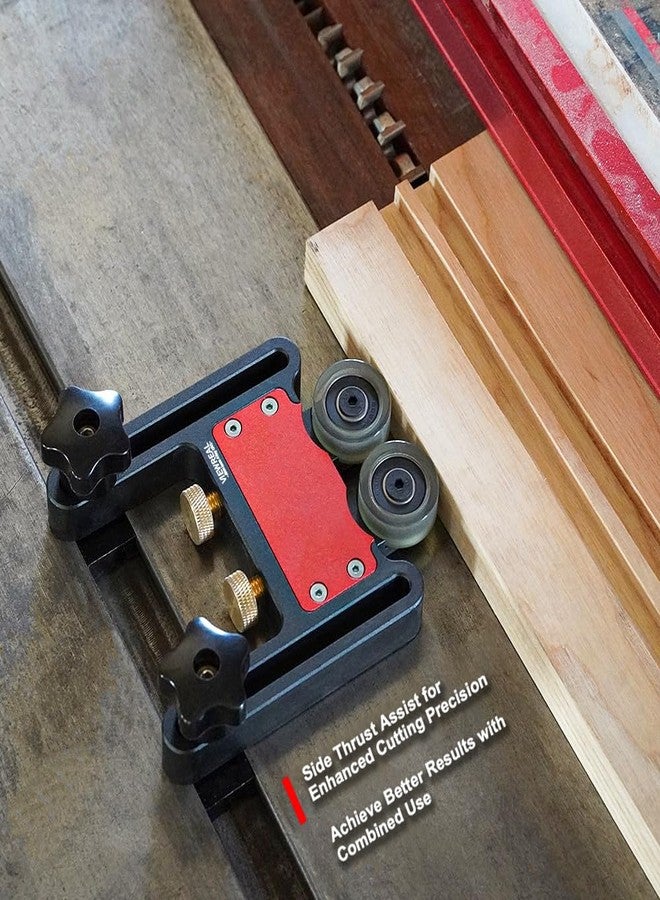 ViewReal Versatile Bearing Roller Featherboards for Table Saw and Router Table Fence: Precise Cutting and Enhanced Safety with Featherboards for Table Saw Accessories - Image 4