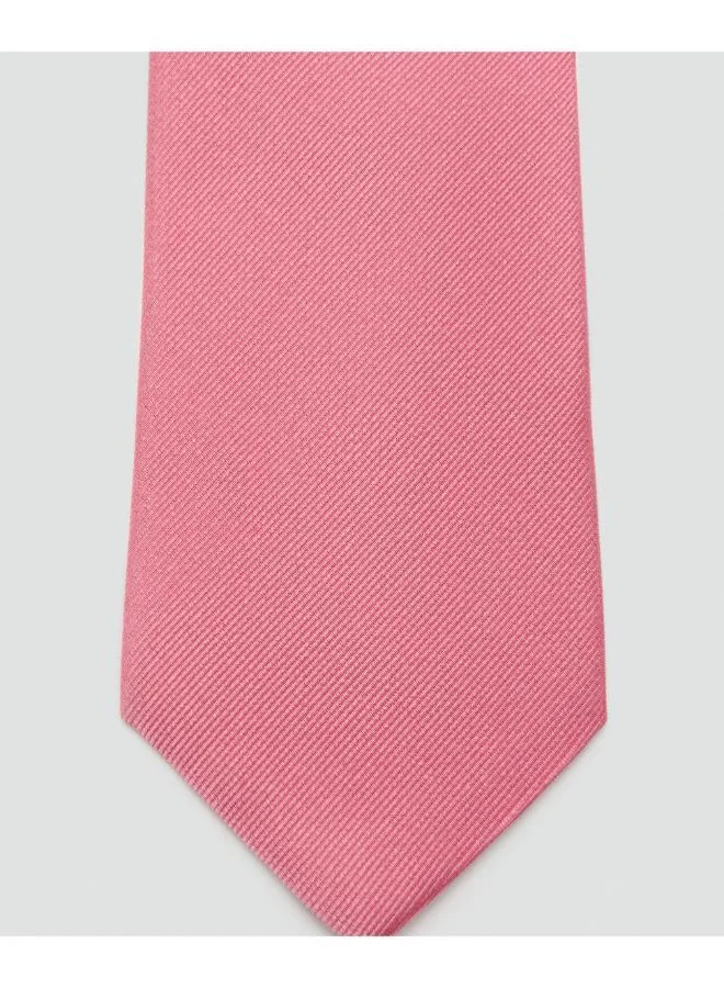 Mango Man  Plain silk tie for Men | Best Price UAE