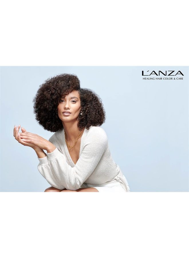 L'anza Healing Curls Curl Flex Memory Gel - Curl Gel for Curly Hair - Creates Strong, Long-Lasting and Touchable Hold with Sulphate Free, Paraben Free Formula (6.8 Fl Oz) - Image 5