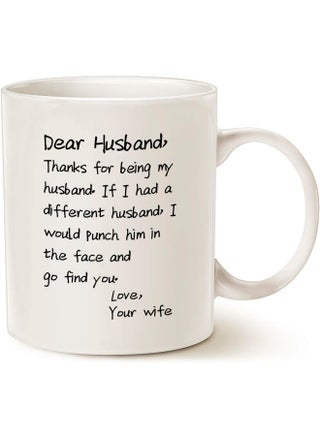 Mauag Funny Valentines Day Gifts Husband Coffee Mug, Best Gifts For Husband Dad Father Cup, White 12 Oz - pzsku/Z3E939BB794AEC7FB9B4DZ/45/_/1720691841/264a3fea-d5b2-4054-86b2-bd9cfe32a74f
