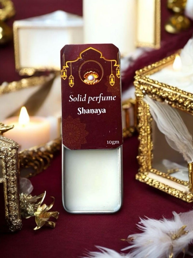 THE PEARLS STUDIO The Pearls Studio Shanaya Solid Perfume Luxury AlcoholFree Fragrance for Everyday Wear LongLasting TravelFriendly Fragrance for Men Women EcoFriendly and Compact Design  - Image 2