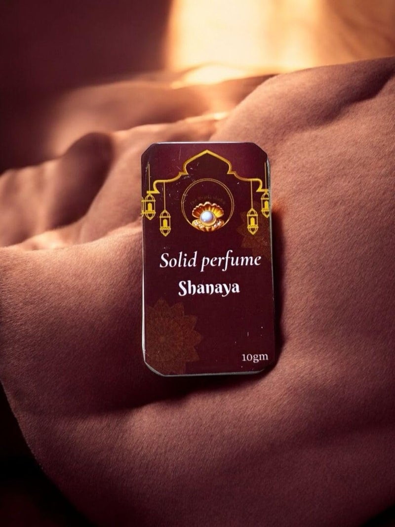THE PEARLS STUDIO The Pearls Studio Shanaya Solid Perfume Luxury AlcoholFree Fragrance for Everyday Wear LongLasting TravelFriendly Fragrance for Men Women EcoFriendly and Compact Design  - Image 5