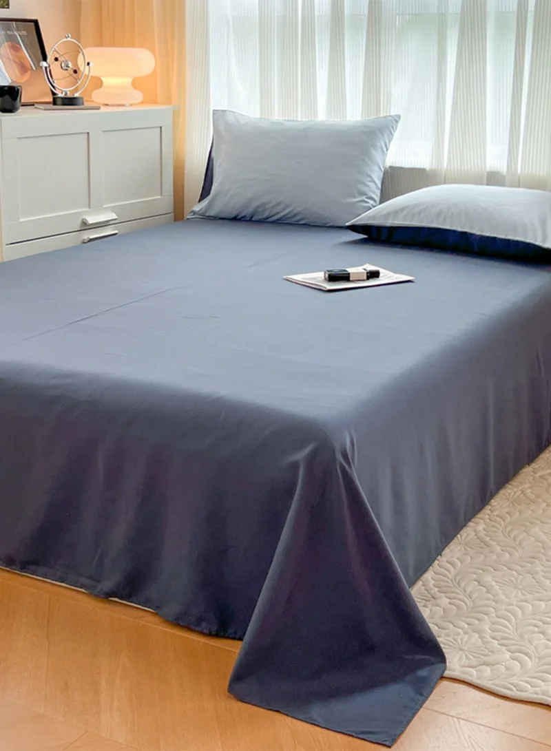 Sharpdo 4-Piece Set Bedding Modal Quilt Cover Set with 1 Quilt Cover 1 Sheet and 2 Pillowcases (220*240cm)