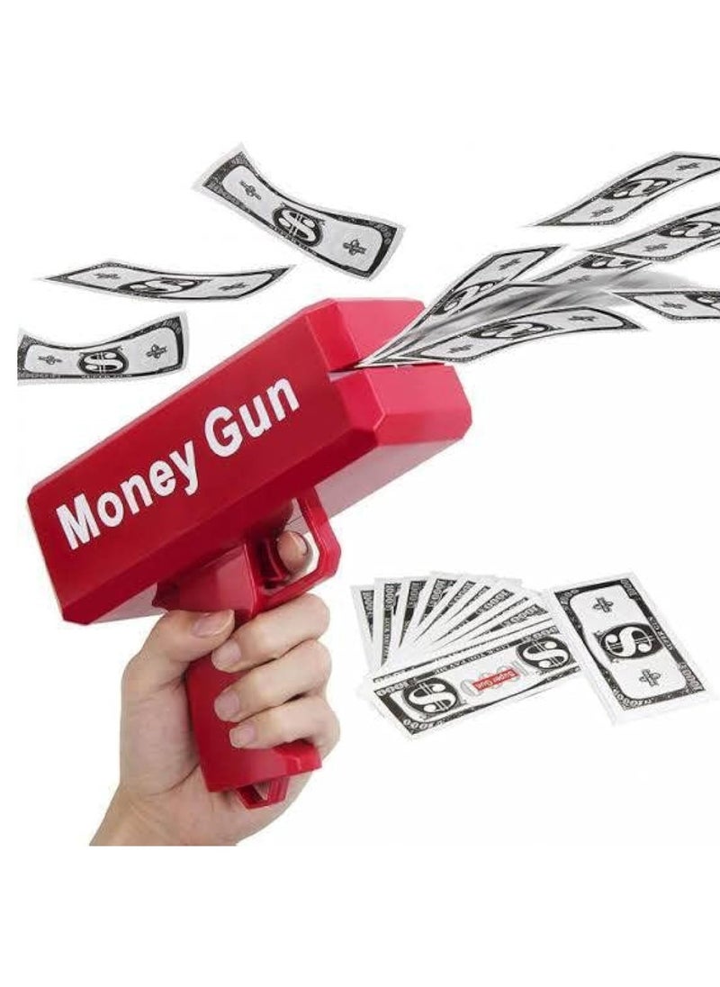 Generic Money with 100 Money - Cool Money Money Shoots Gold Bills for Fun - Handheld Money for Dance, Movies, Games - Super Speed ​​Money Spray , Water and Money Spray Toy - Money Powered by Bills, Mobile Phone Barrage Prop for Boys, Girls, Birthday Gift  - Image 1