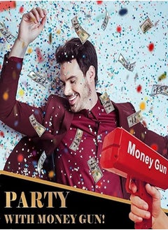 Generic Money with 100 Money - Cool Money Money Shoots Gold Bills for Fun - Handheld Money for Dance, Movies, Games - Super Speed ​​Money Spray , Water and Money Spray Toy - Money Powered by Bills, Mobile Phone Barrage Prop for Boys, Girls, Birthday Gift  - Image 2