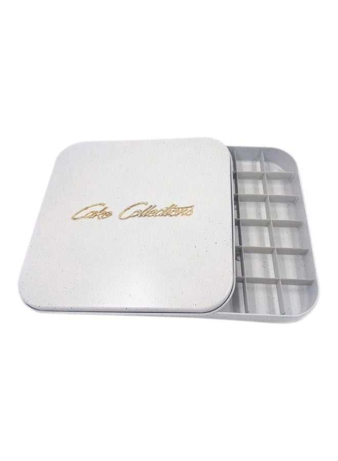 Loquat Basbousa Baking Pan With Slicer White 31x5x28cm - Image 1