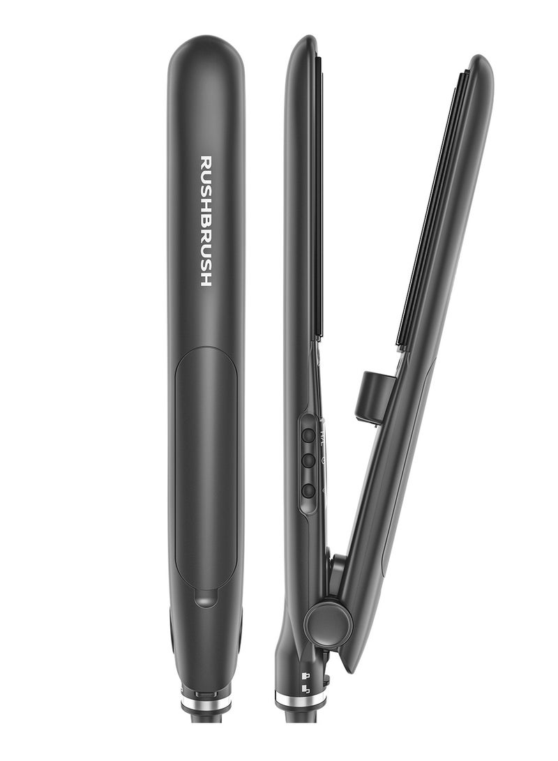 Rush Brush X5 Lite Digital Hair Straightener, 230°C - Black