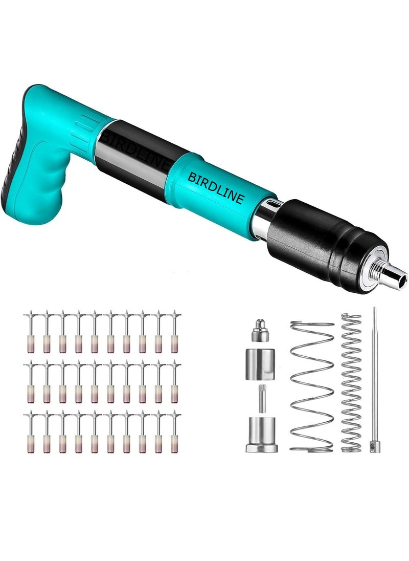 BIRDLINE BIRDLINE Manual Steel Nail Gun Tool Nail Wall Fixing Tool Household Woodworking Accessorie Portable Mini Nail Shooting MachineConcrete Nail Gun With 15 Nail NAIL GUN  15 NAIL  - Image 1