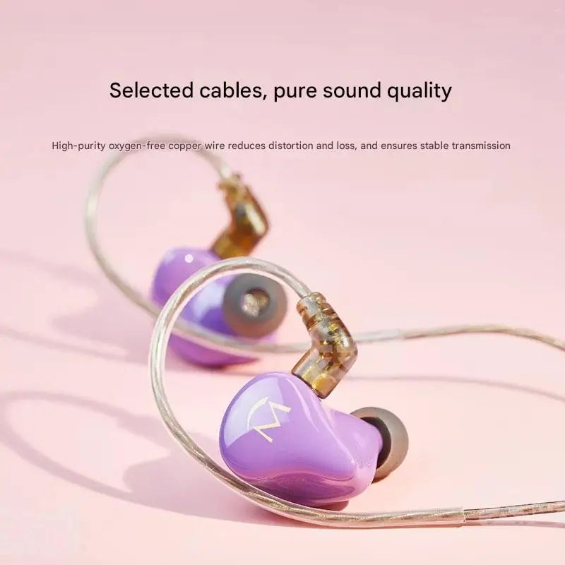 Shanling Music 1 HiFi In-Ear Earbuds Dynamic Driver Detachable 3.5mm Wired Earphones, Green - Image 4