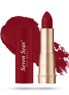 Seven Seas Stay Classy Matte Lipstick Full Coverage Long Lasting Lipstick Smooth Application Transferproof and Smudge Proof  Highly Pigemented Lipstick for Women Sienna