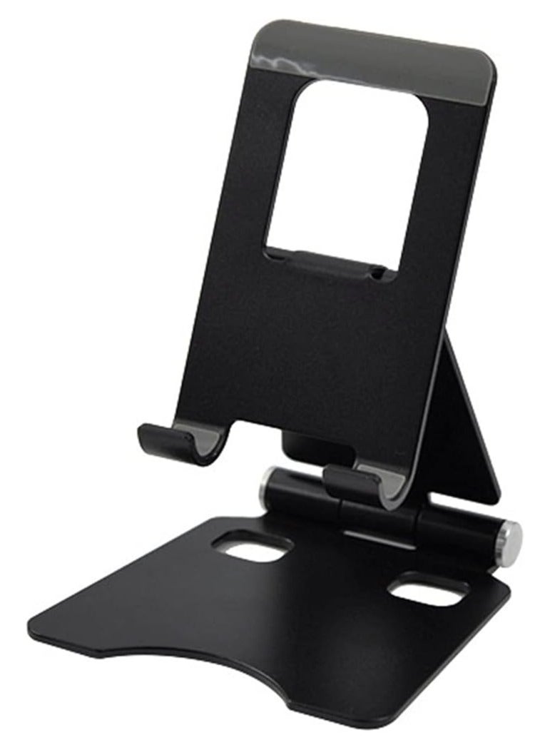 General Desktop aluminum alloy cell phone holder double folding portable lazy stand cell phone tablet computer universal  - Image 1